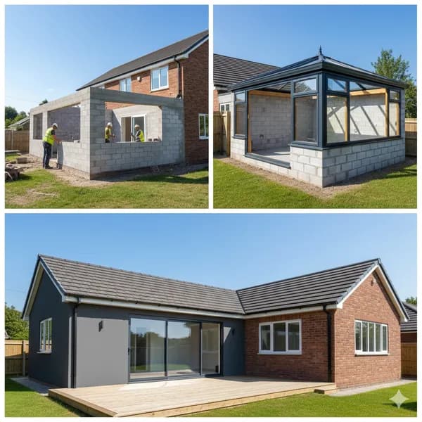 Extensions et agrandissements