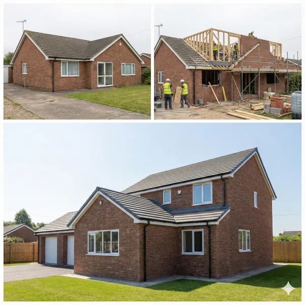 Surélévation de maison