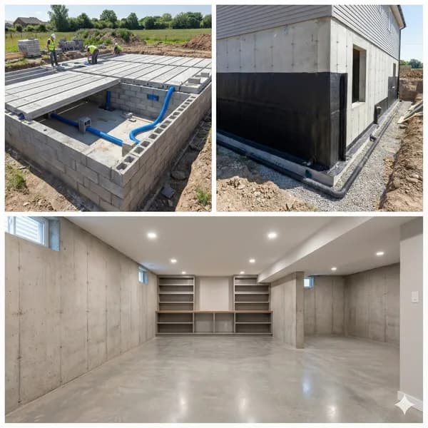 Vide sanitaire et sous-sol